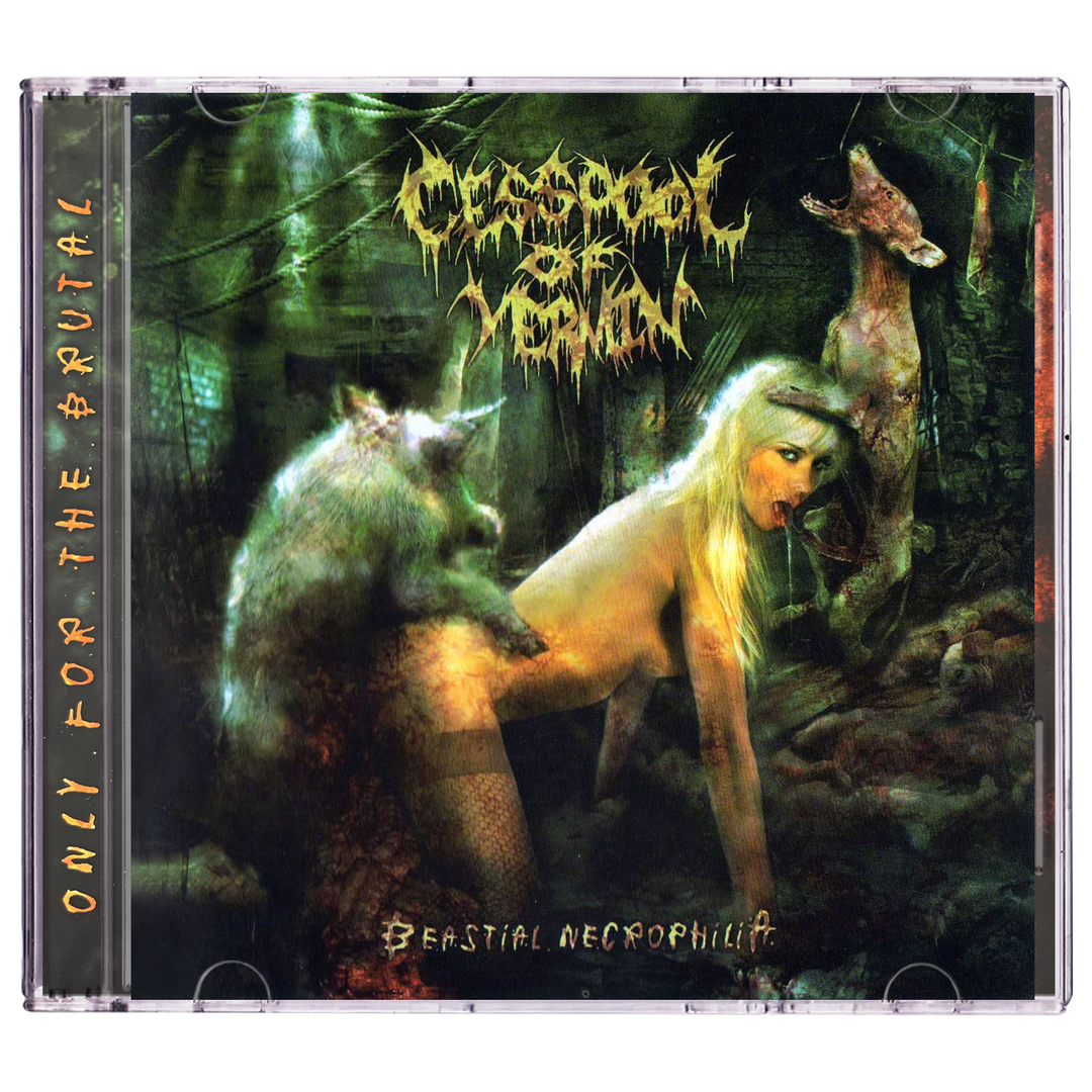 Cesspool Of Vermin 'Bestial Necrophilia' CD
