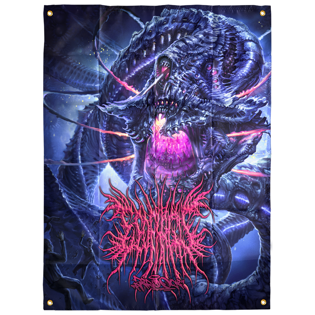 Esophagus 'Zero One' Flag