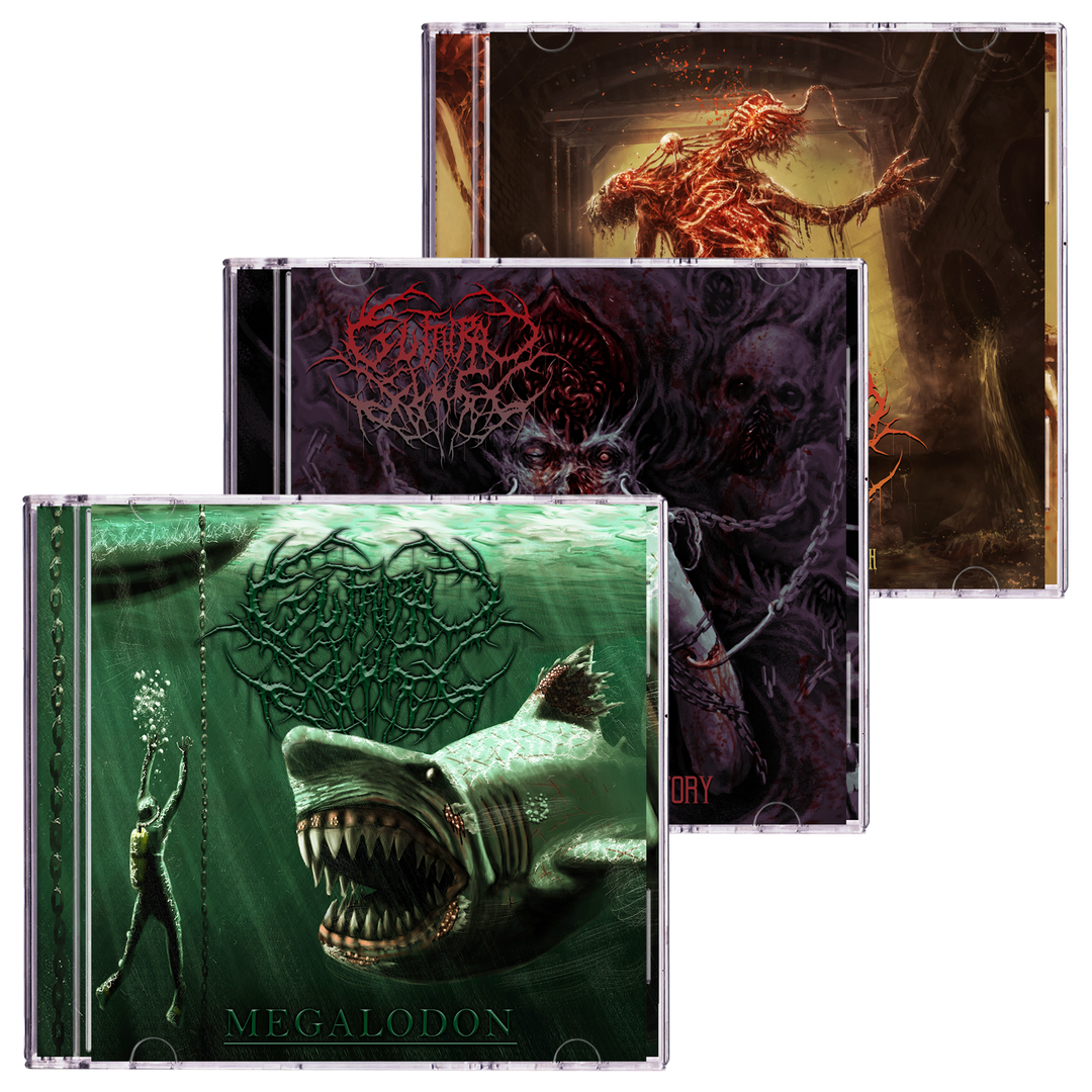 Guttural Slug 'Discography Set' x3 CDs