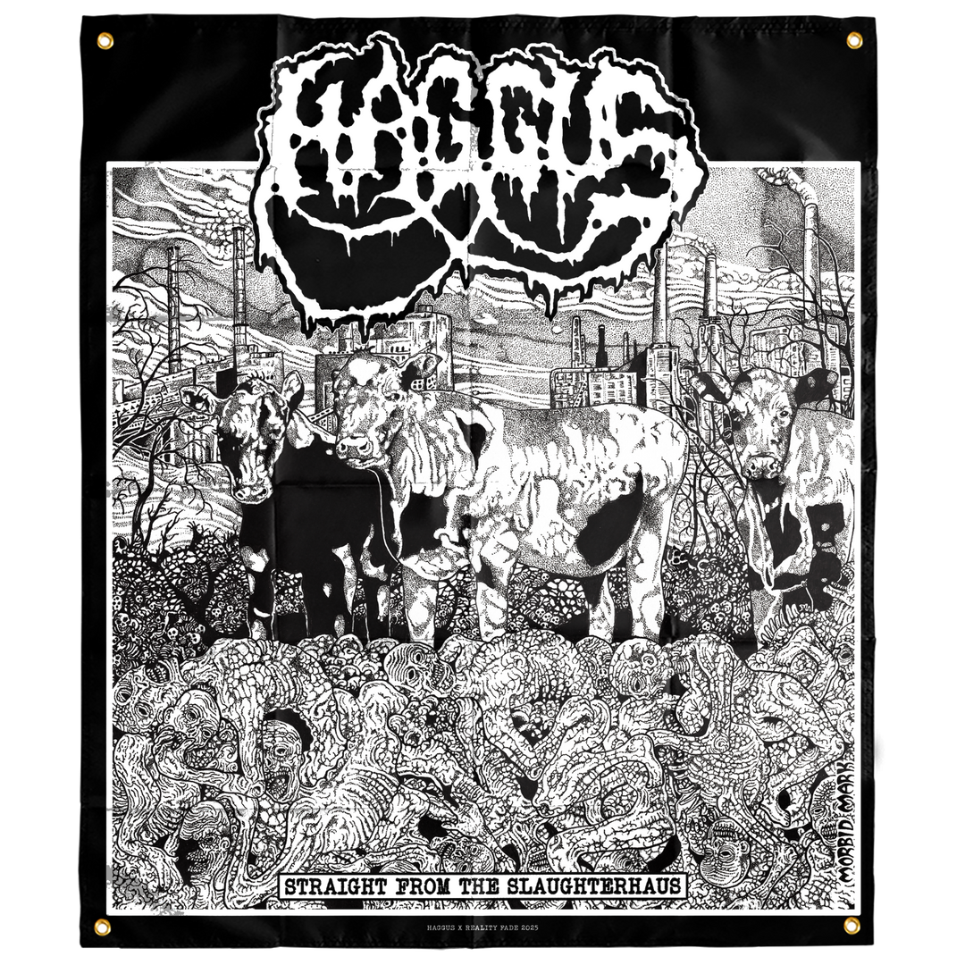 Haggus 'Straight From The Slaughterhaus' Flag