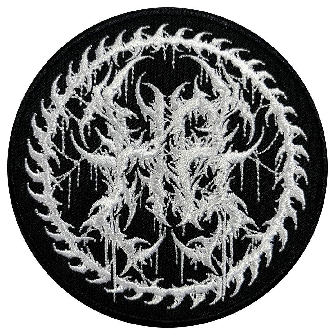 Human Barbecue Emblem Patch