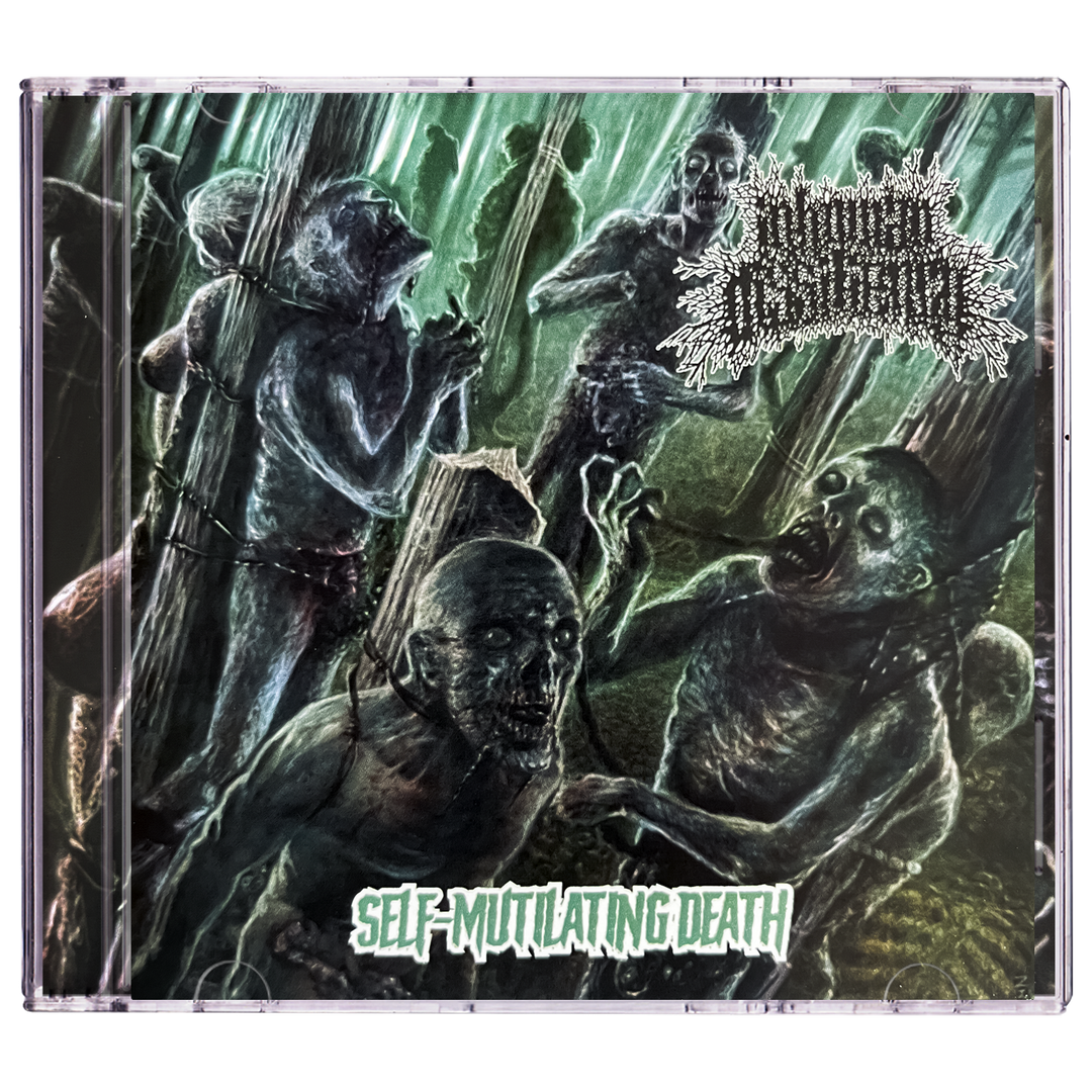 Inhuman Dissilency 'Self-Mutilating Death' CD