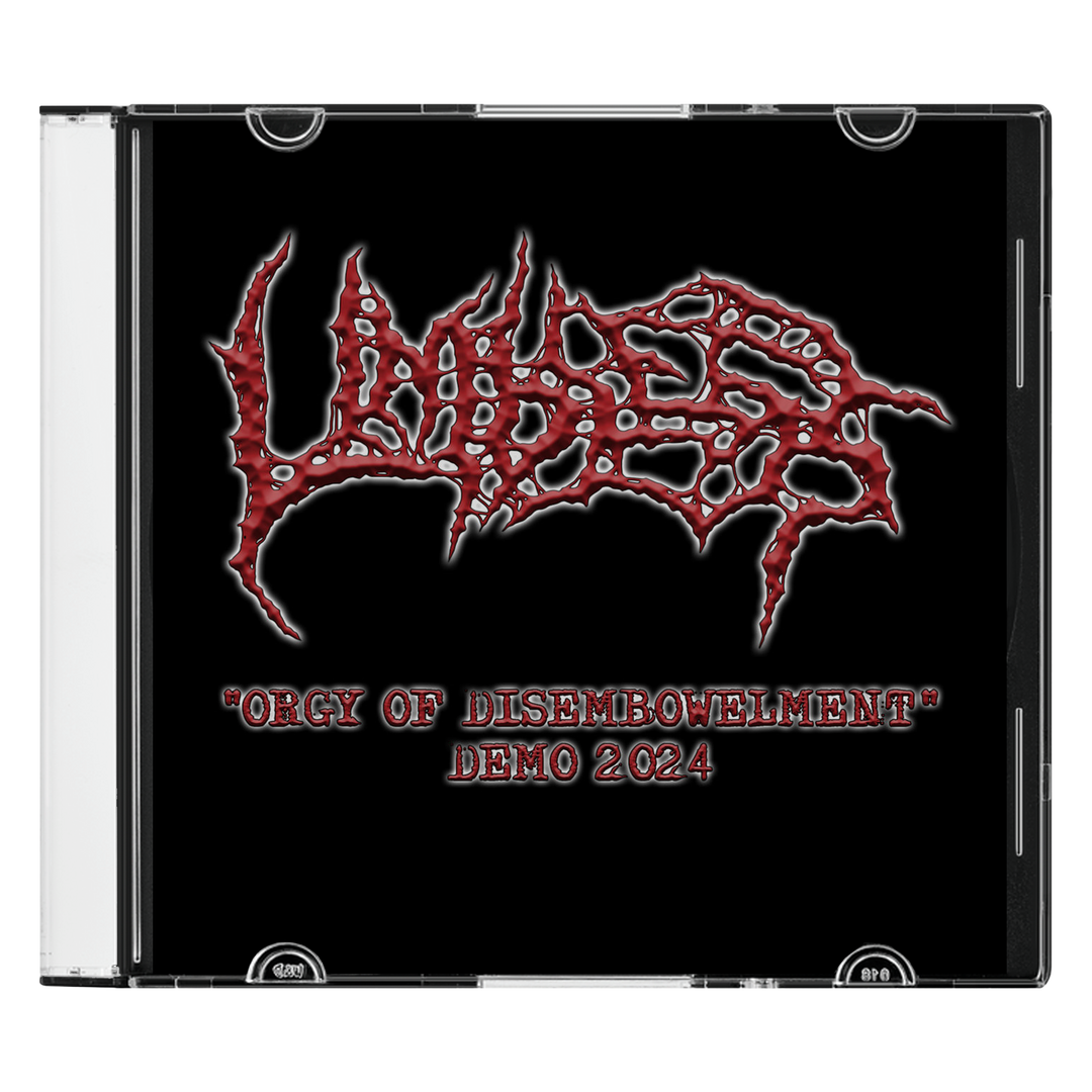 Limbless 'Orgy of Disembowelment - Demo 2024' Slim CD