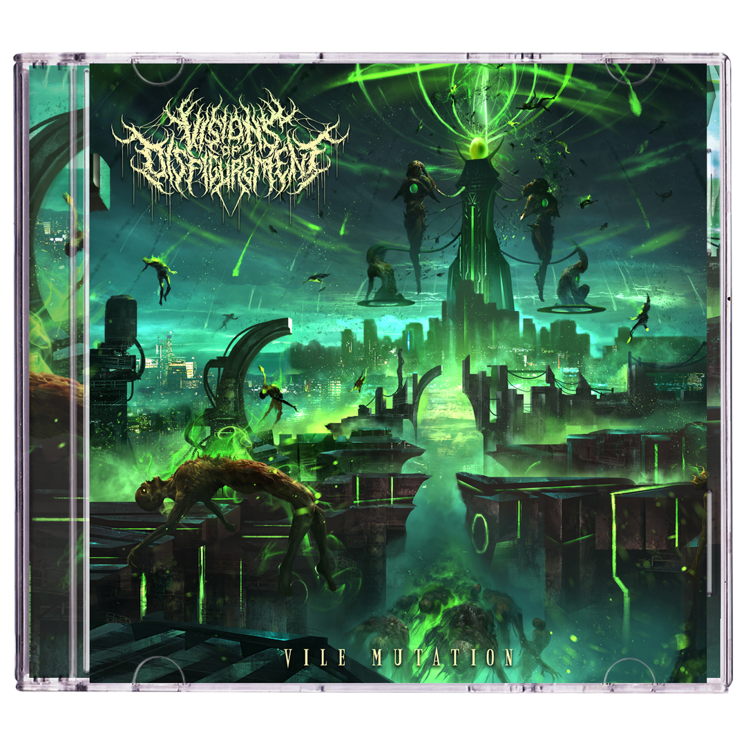 Visions Of Disfigurement 'Vile Mutation' CD
