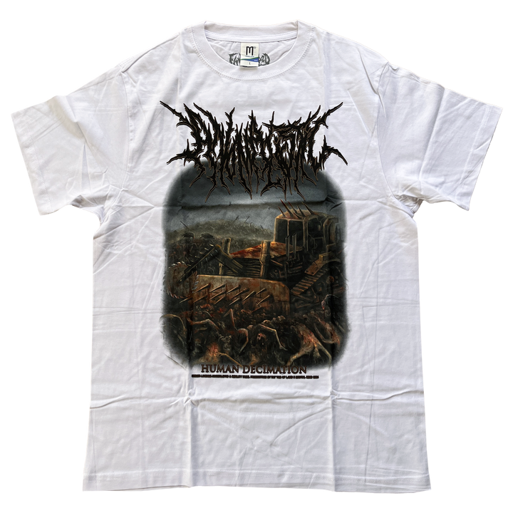 Anomalistic 'Human Decimation' White T-Shirt