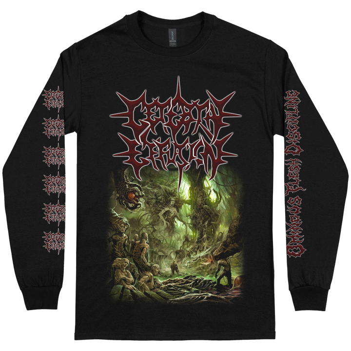 Cerebral Effusion 'Ominous Flesh Discipline' Long Sleeve *PRE-ORDER*