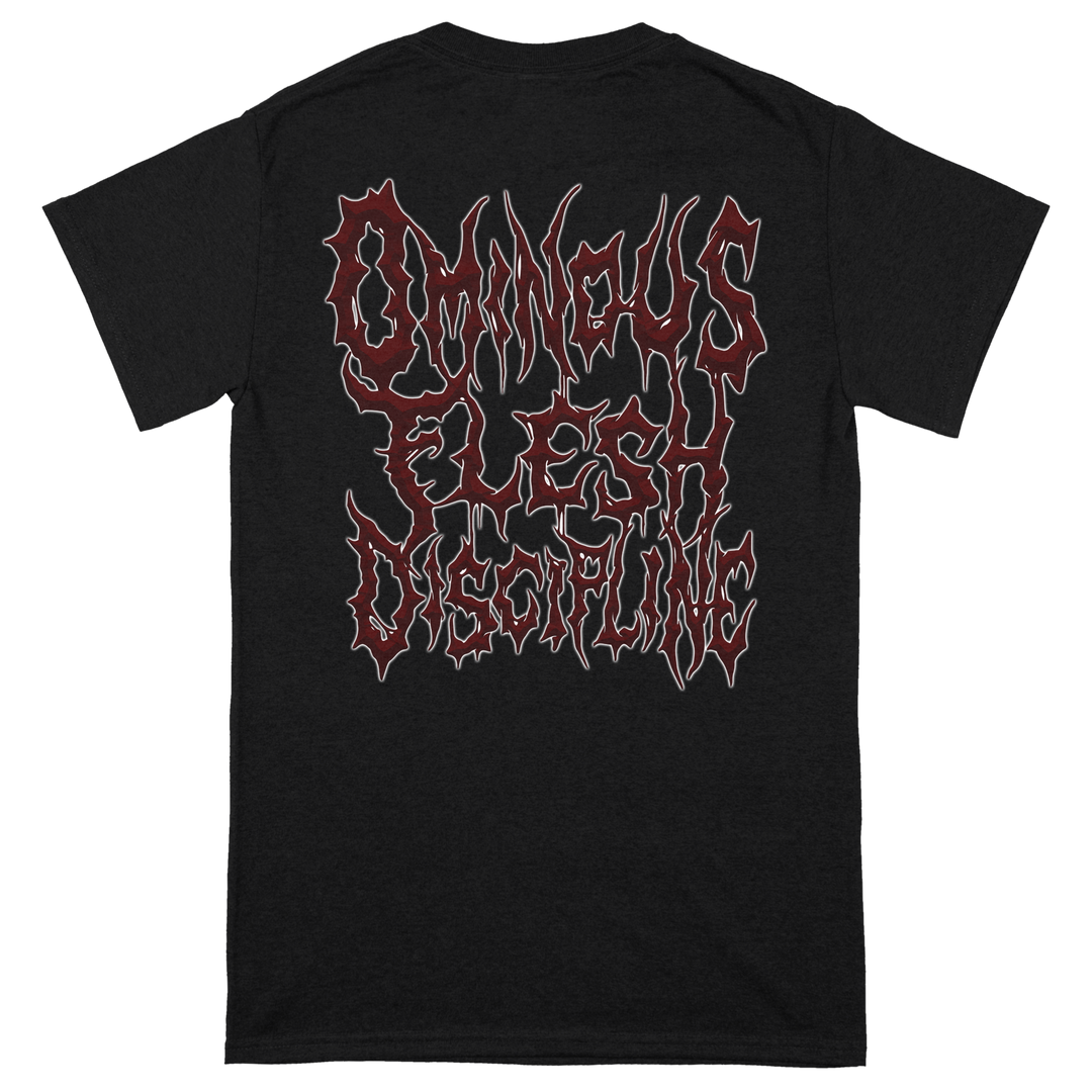 Cerebral Effusion 'Ominous Flesh Discipline' T-Shirt *PRE-ORDER*