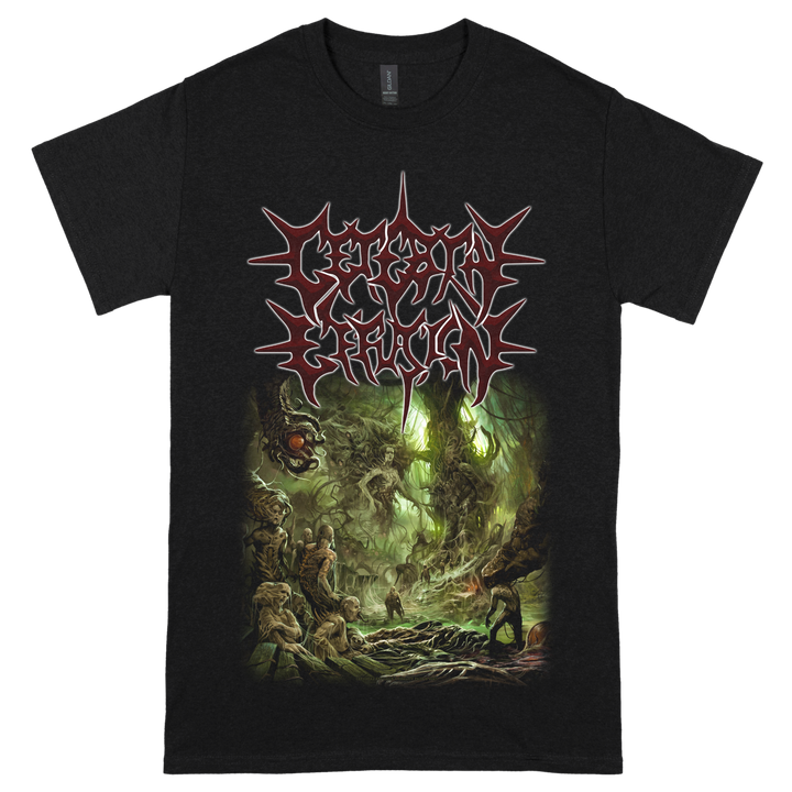 Cerebral Effusion 'Ominous Flesh Discipline' T-Shirt *PRE-ORDER*