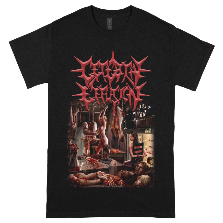 Cerebral Effusion 'Smashed And Splattered Organs' T-Shirt *PRE-ORDER*
