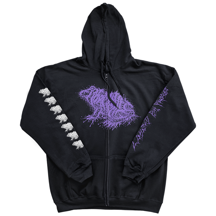 Frog Mallet "Consumed by Frogs" Zip Up Hoodie *PRE-ORDER*