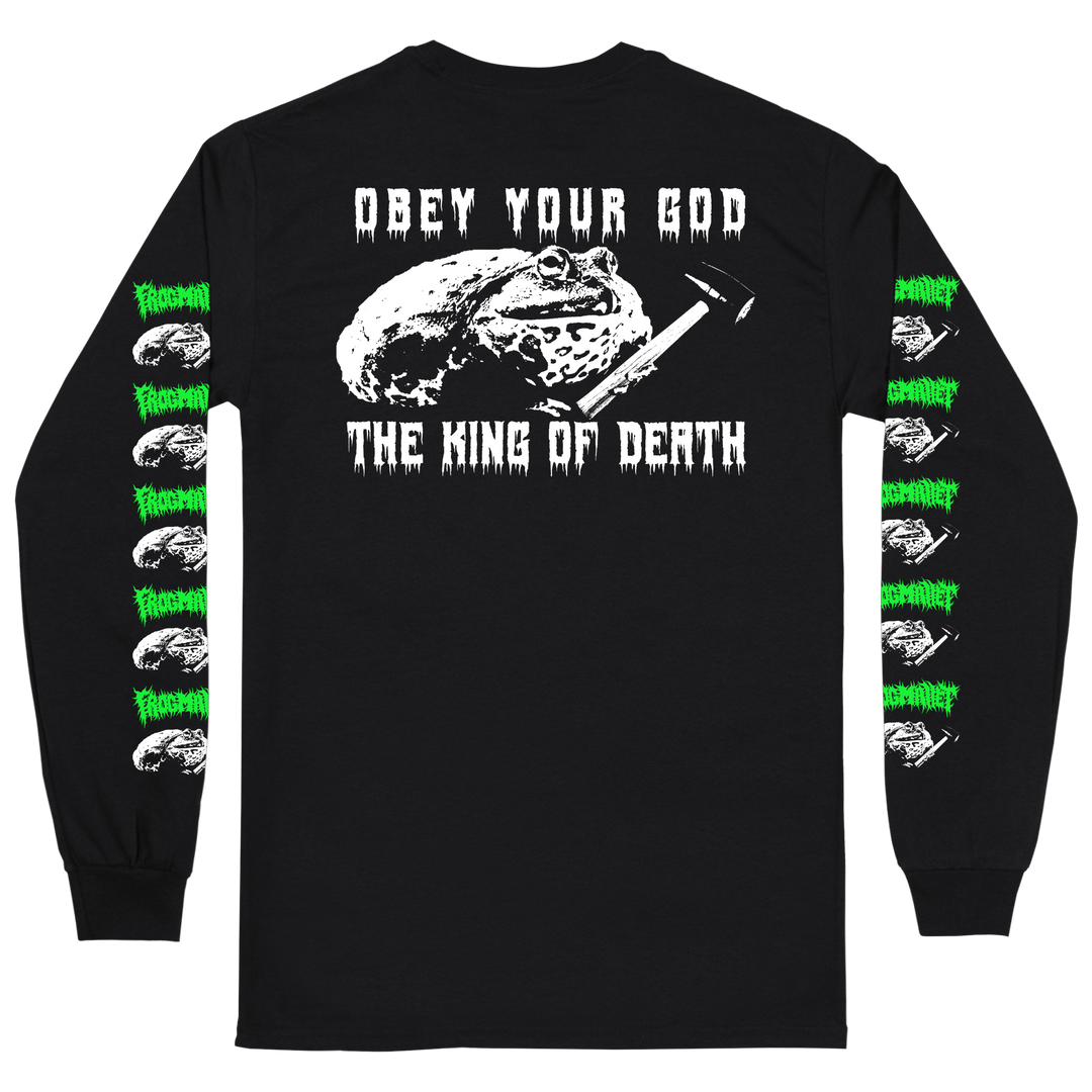 Frog Mallet 'Obey Your God The King Of Death' Long Sleeve