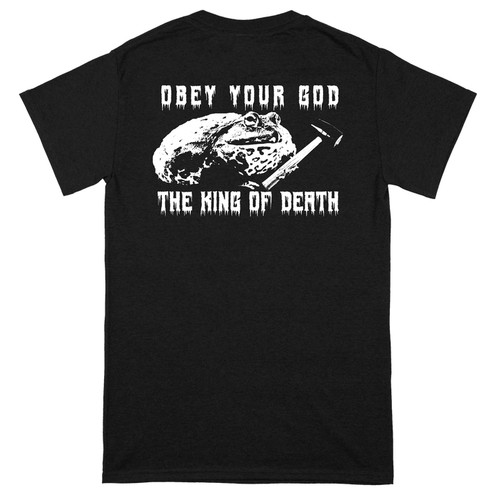 Frog Mallet 'Obey Your God The King Of Death' T-Shirt | PRE-ORDER