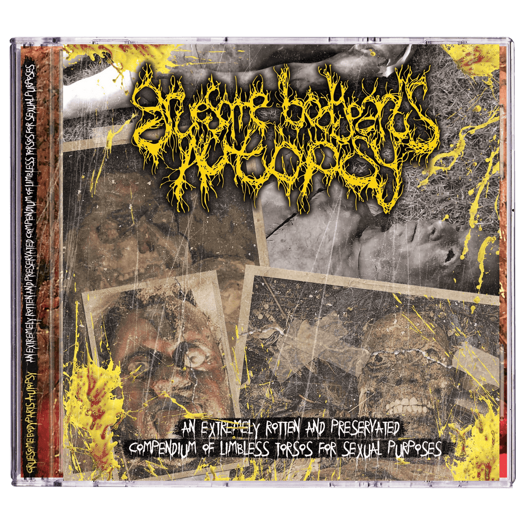 Gruesome Bodyparts Autopsy 'An Extremely Rotten and Preservated Compendium of Limbless Torsos for Sexual Purposes' 2xCD