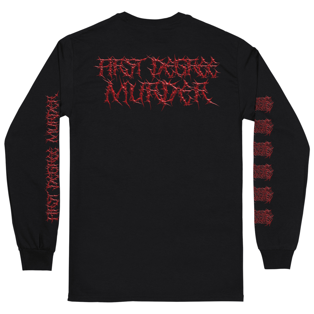 Guttural Disgorge 'First Degree Murder' Long Sleeve