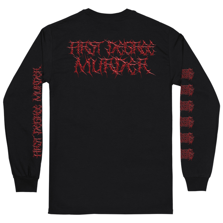Guttural Disgorge 'First Degree Murder' Long Sleeve
