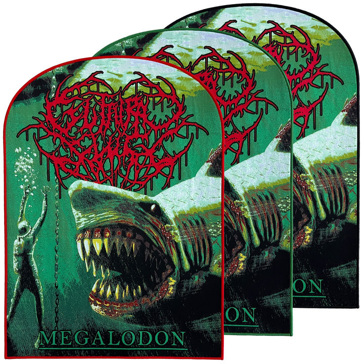 Guttural Slug 'Megalodon' Backpatch