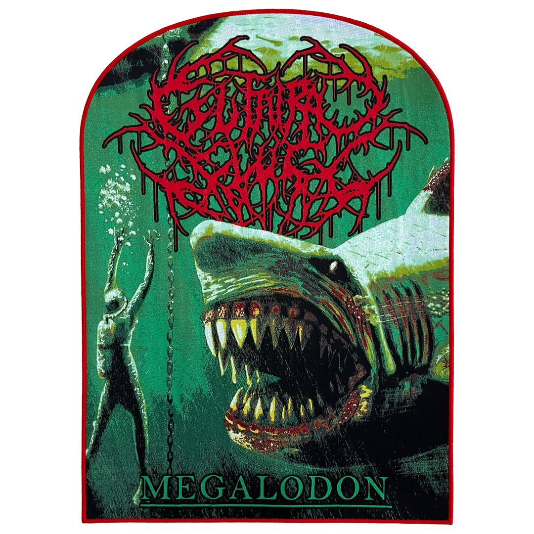 Guttural Slug 'Megalodon' Backpatch