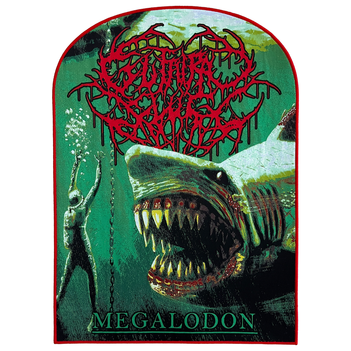 Guttural Slug 'Megalodon' Backpatch