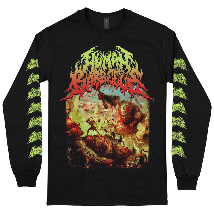 Human Barbecue 'Decimated By Barbarity' Long Sleeve