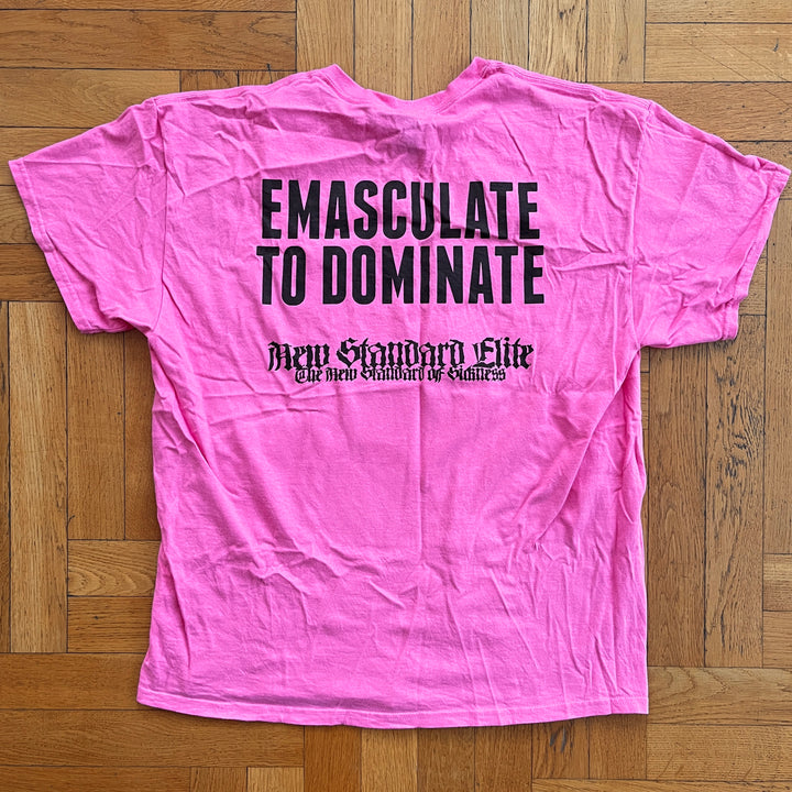 (Dimi's Wardrobe) Emasculator 'Emasculate to Dominate' T-Shirt