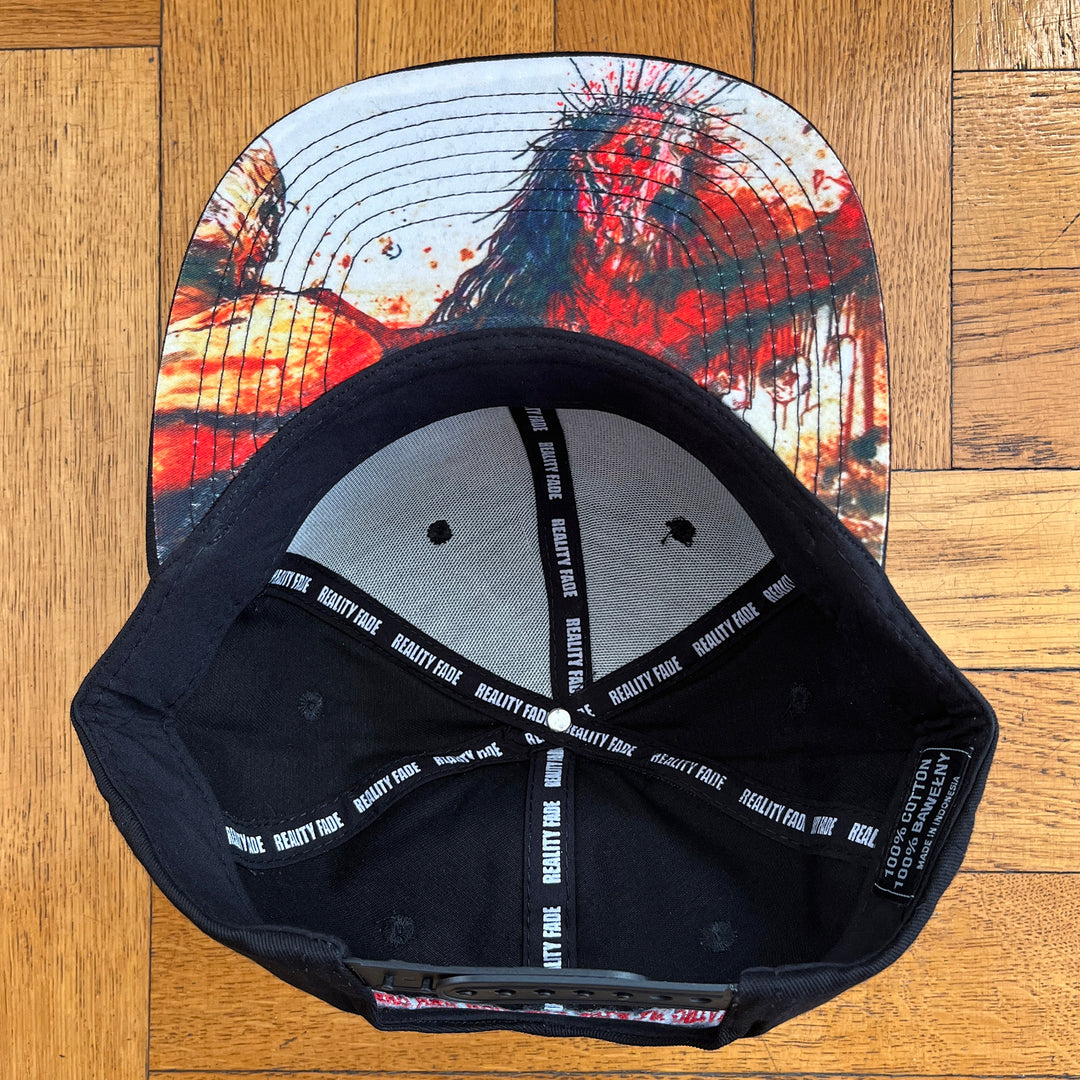 Artery Eruption 'Driving My Fist Through Her Chest' Snapback Hat