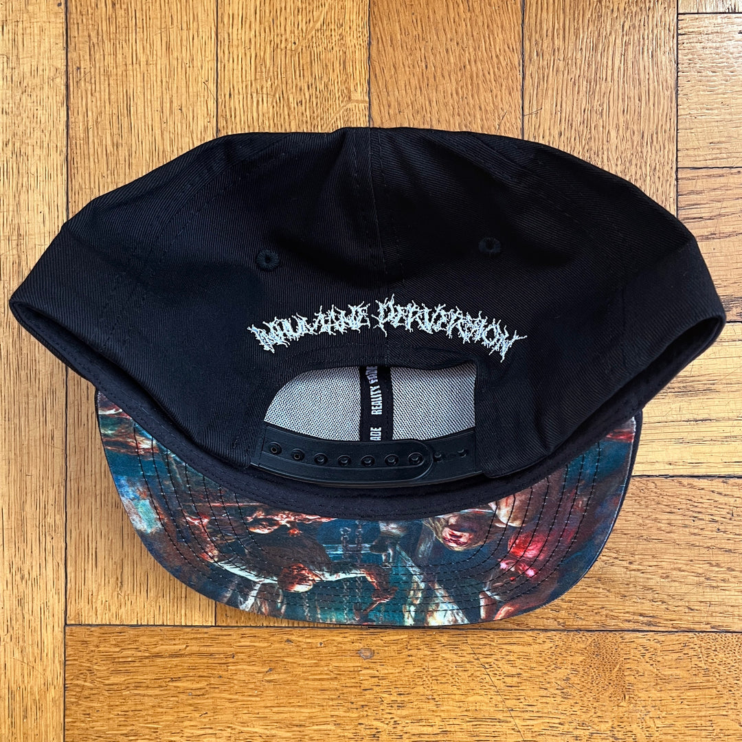Guttural Disgorge 'Inhumane Perversion' Snapback Hat