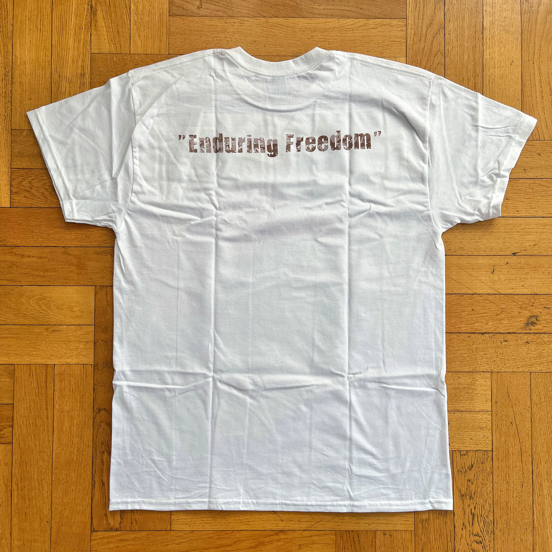 Torture 'Enduring Freedom' White T-Shirt