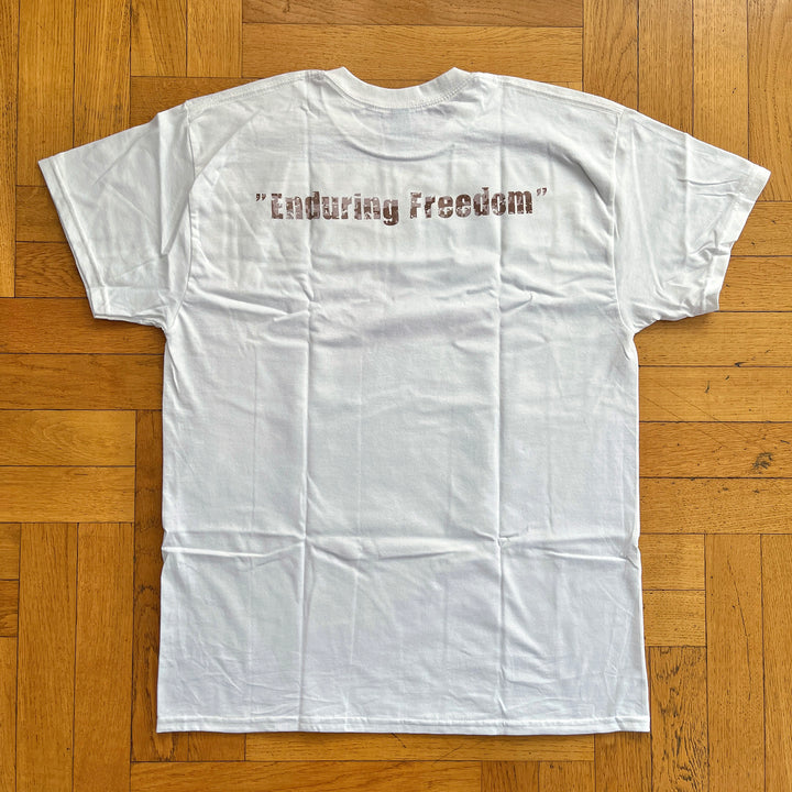 Torture 'Enduring Freedom' White T-Shirt
