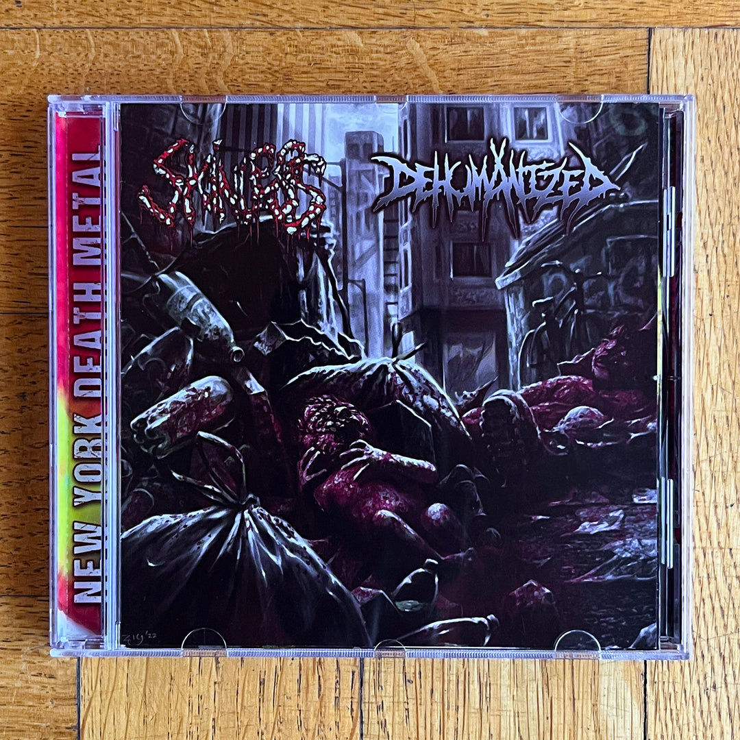 Skinless / Dehumanized  'New York Death Metal' Split CD