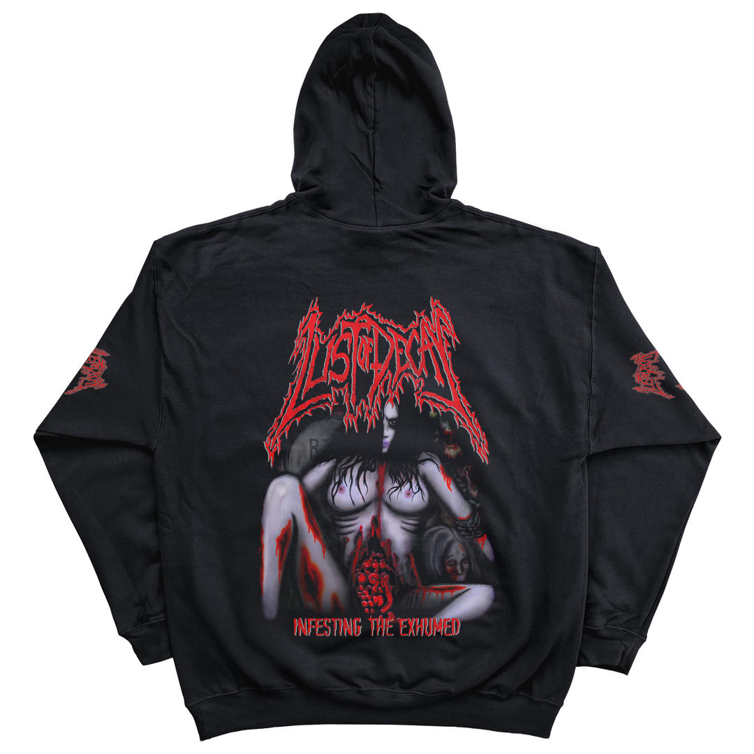 Lust Of Decay 'Infesting The Exhumed' Hoodie