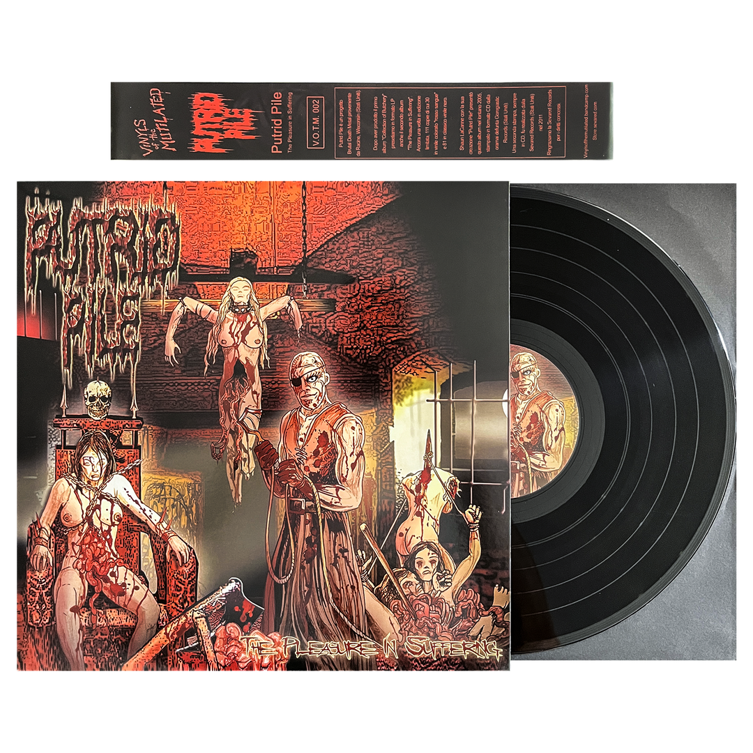 Putrid Pile 'The Pleasure In Suffering' LP