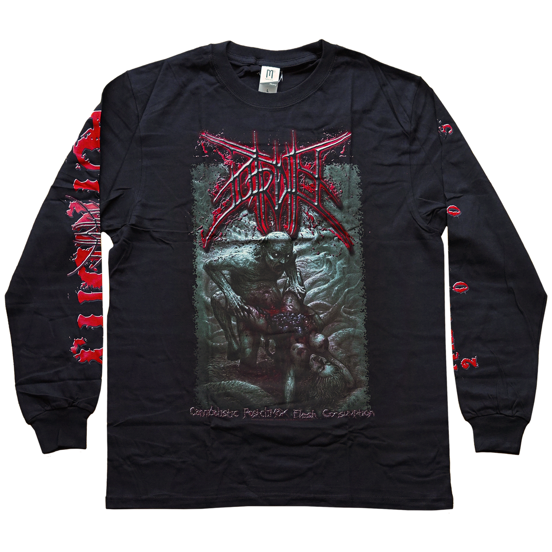 Putridity 'Cannibalistic Postclimax Flesh Consumption' Long Sleeve