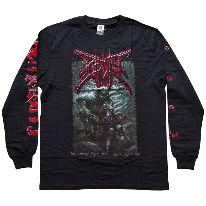 Putridity 'Cannibalistic Postclimax Flesh Consumption' Long Sleeve