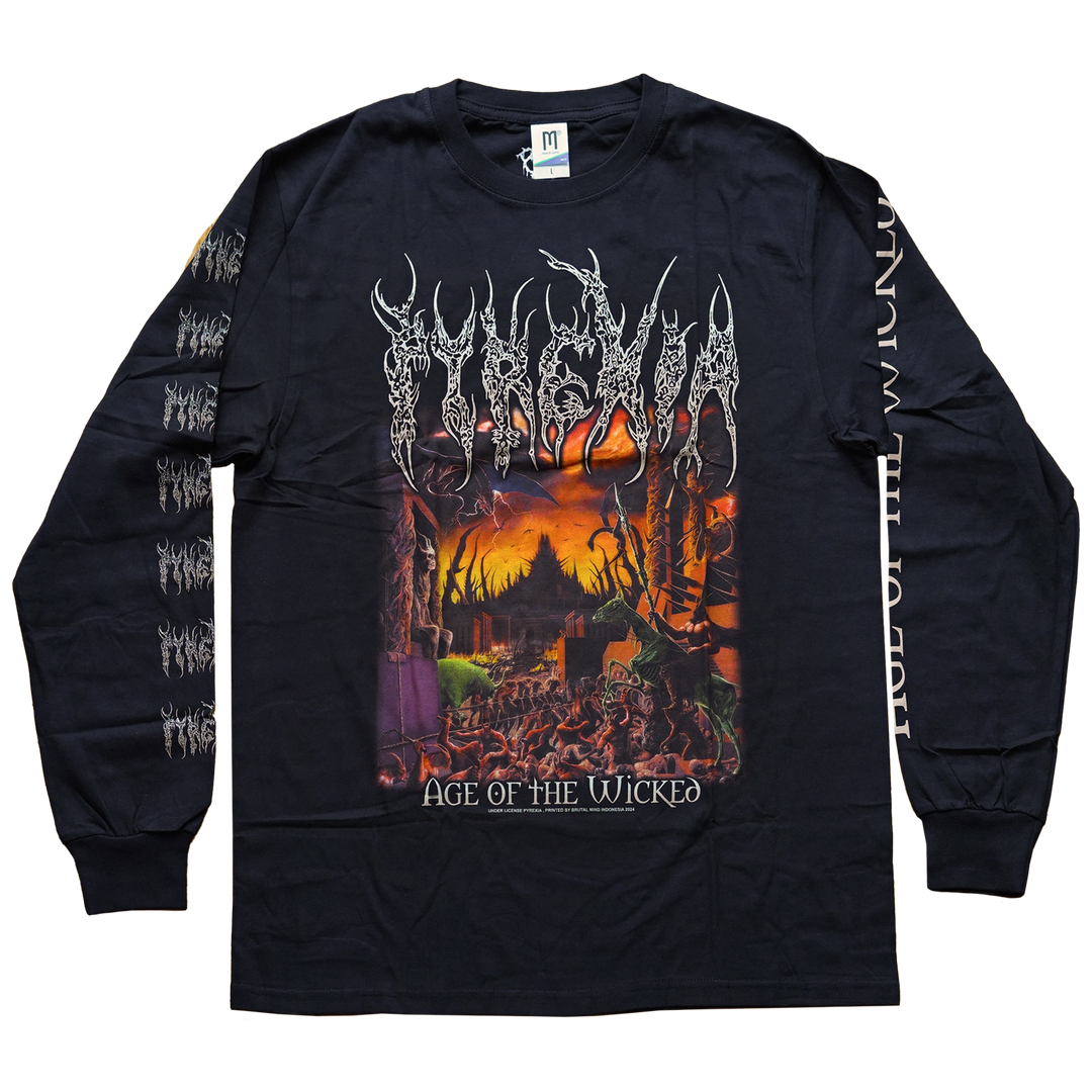 Pyrexia 'Age Of The Wicked' Long Sleeve