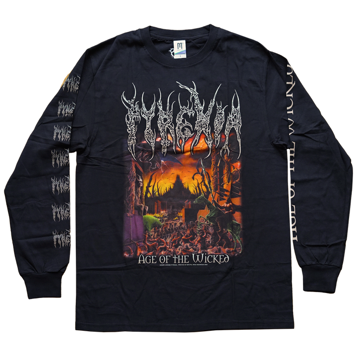 Pyrexia 'Age Of The Wicked' Long Sleeve