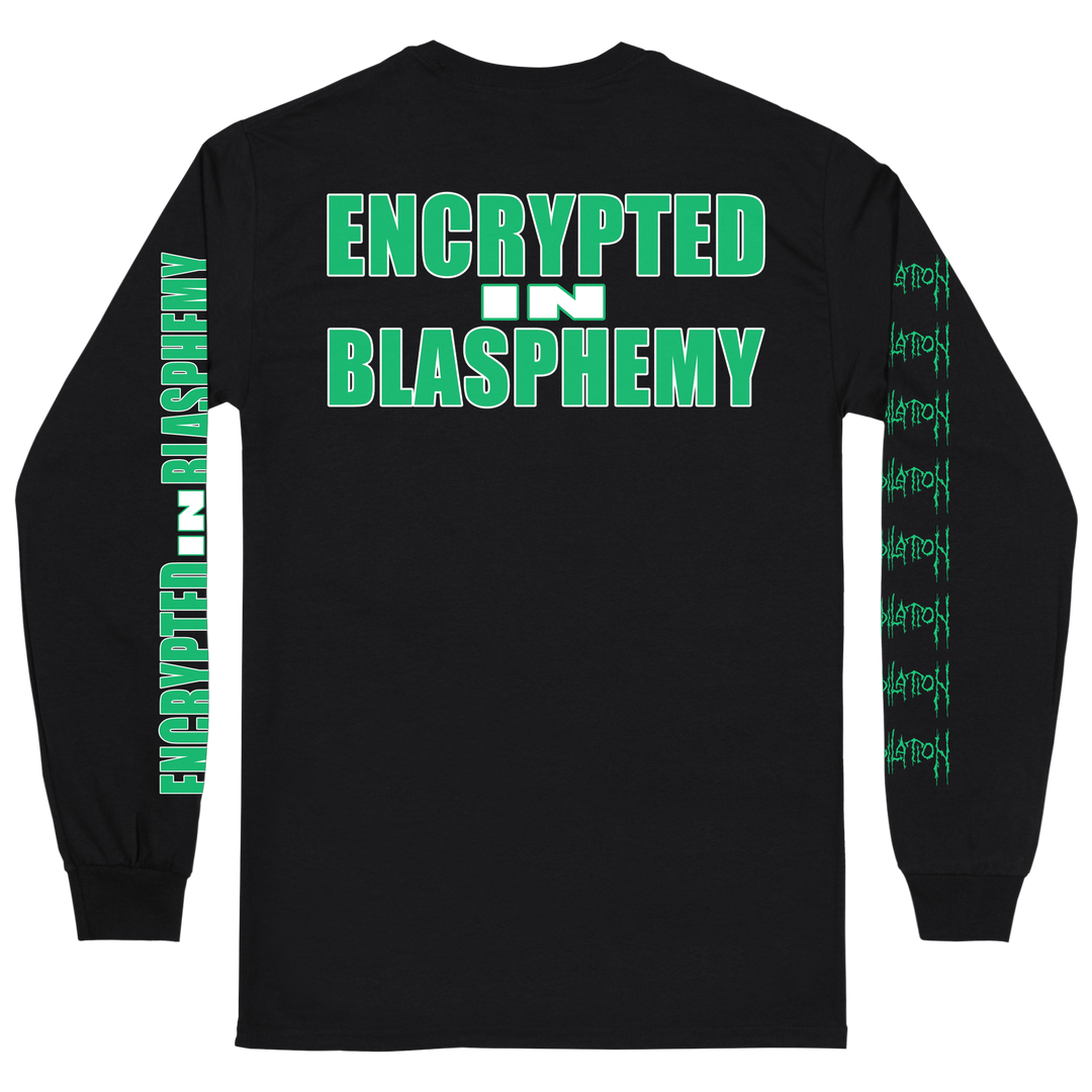 Repudilation 'Encrypted In Blasphemy' Long Sleeve *PRE-ORDER*