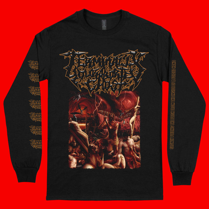 Terminally Your Aborted Ghost 'Slowly Peeling The Flesh From The Inside Of A Folded Hand' Long Sleeve