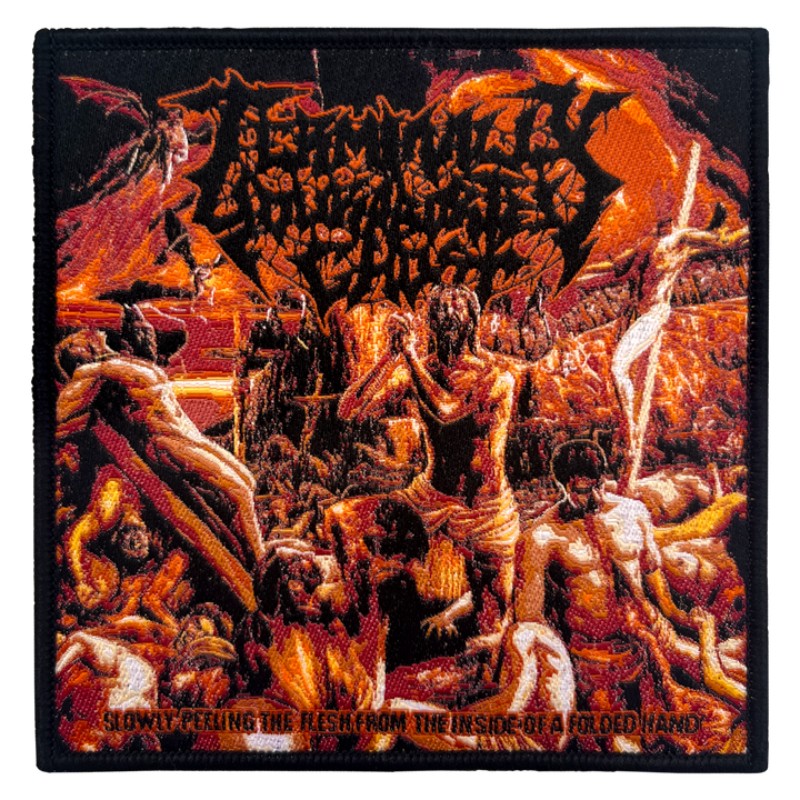 Terminally Your Aborted Ghost 'Slowly Peeling The Flesh From The Inside Of A Folded Hand' Patch