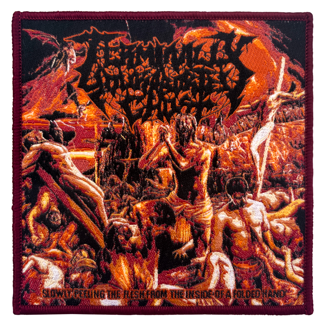 Terminally Your Aborted Ghost 'Slowly Peeling The Flesh From The Inside Of A Folded Hand' Patch