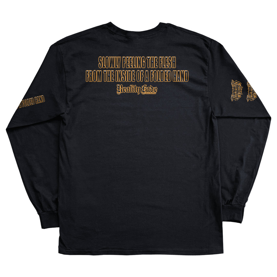 Terminally Your Aborted Ghost 'Slowly Peeling The Flesh From The Inside Of A Folded Hand' Long Sleeve