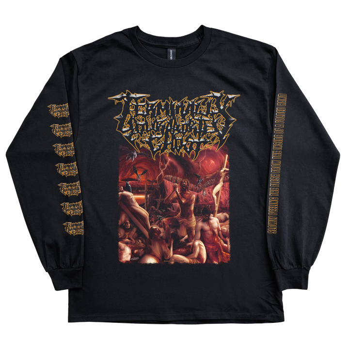 Terminally Your Aborted Ghost 'Slowly Peeling The Flesh From The Inside Of A Folded Hand' Long Sleeve
